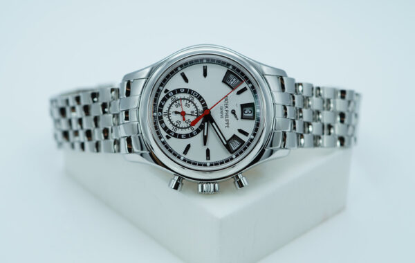 Patek PHILIPPE 5960/1A ANNUAL CALENDAR CHRONOGRAPH SERVICED 2024 FULL SET - Image 10