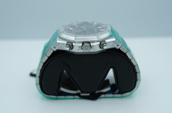 BRAND NEW Audemars PIGUET ROYAL OAK CHRONOGRAPH 50TH ANNIVESARY 26240ST GREEN DIAL FULL SET - Image 3