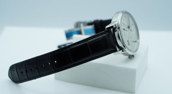 Glashutte ORIGINAL PANORESERVE STAINLESS STEEL SILVER DIAL 2023 WARRANTY FULL SET - Image 5