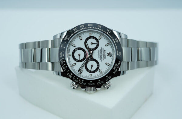 Rolex 116500LN COSMOGRAPH DAYTONA STEEL WHITE PANDA DIAL 2022 WARANTY FULL SET - Image 9