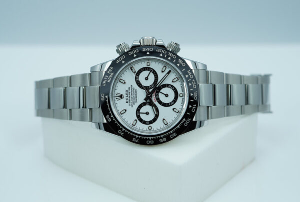 Rolex 116500LN COSMOGRAPH DAYTONA STEEL WHITE PANDA DIAL 2022 WARANTY FULL SET - Image 10