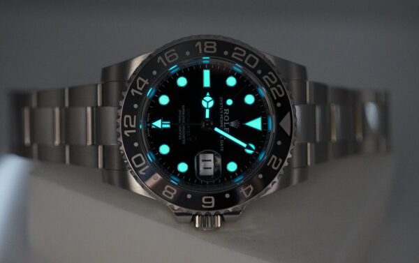 Rolex 126710GRNR GMT MASTER II BLACK GREY BEZEL OYSTER BAND 2024 FULL SET - Image 11
