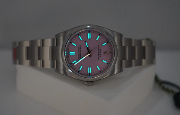 BRAND NEW Rolex 126000 OYSTER PERPETUAL 36 CANDY PINK DIAL 2024 COMPLETE SET - Image 11