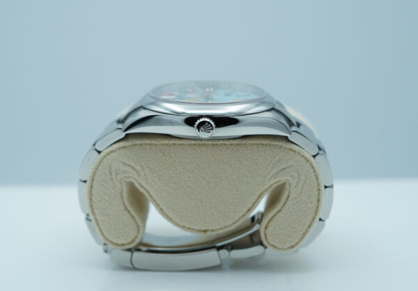 Rolex 124300 OYSTER PERPETUAL CELEBRATION DIAL 2024 WARRANTY COMPLETE SET - Image 3
