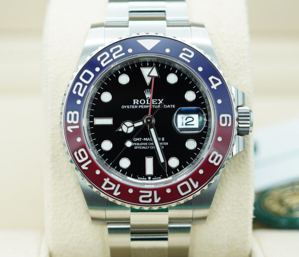 BRAND NEW Rolex 126710BLRO PEPSI GMT MASTER II RED BLUE BEZEL OYSTER 2024 FULL SET