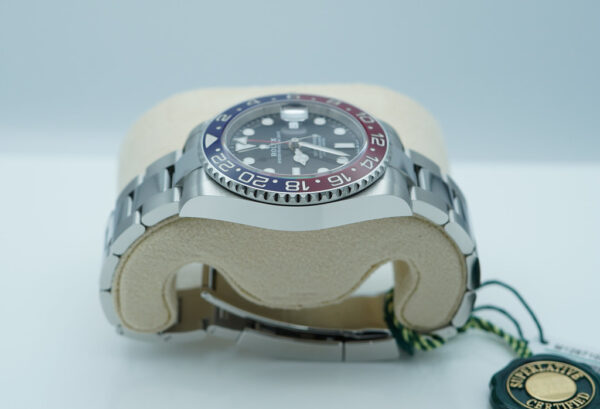 BRAND NEW Rolex 126710BLRO PEPSI GMT MASTER II RED BLUE BEZEL OYSTER 2024 FULL SET - Image 4