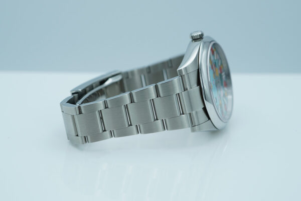 Rolex 124300 OYSTER PERPETUAL CELEBRATION DIAL 2024 WARRANTY COMPLETE SET - Image 6