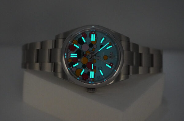 Rolex 124300 OYSTER PERPETUAL CELEBRATION DIAL 2024 WARRANTY COMPLETE SET - Image 11