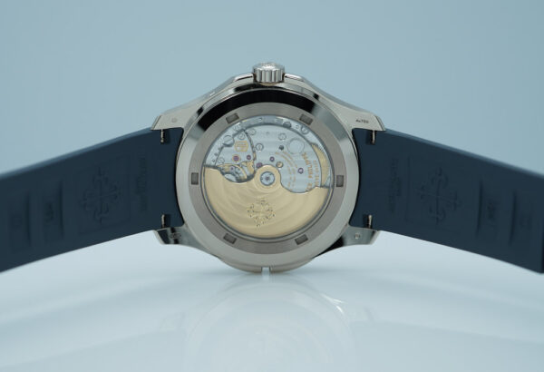 BRAND NEW Patek PHILIPPE 5164G AQUANAUT TRAVEL TIME 18K WHITE GOLD BLUE DIAL 2024 FULL SET - Image 8