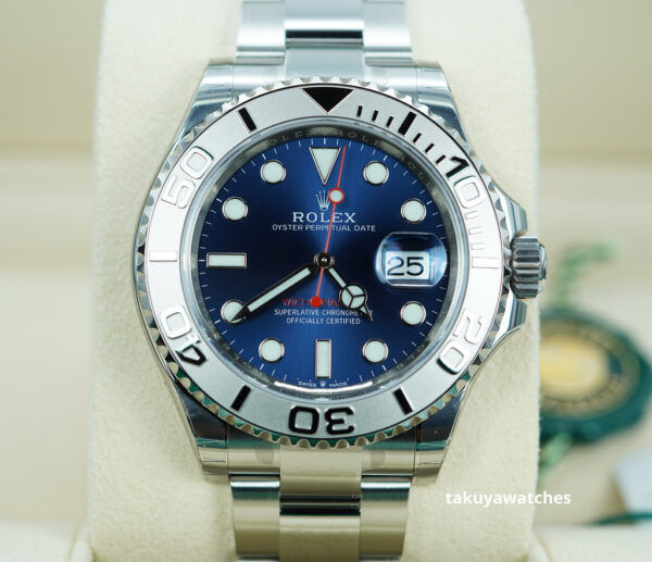 BRAND NEW Rolex 126622 YACHTMASTER PLATINUM BEZEL BLUE DIAL 40MM STICKERS COMPLETE SET