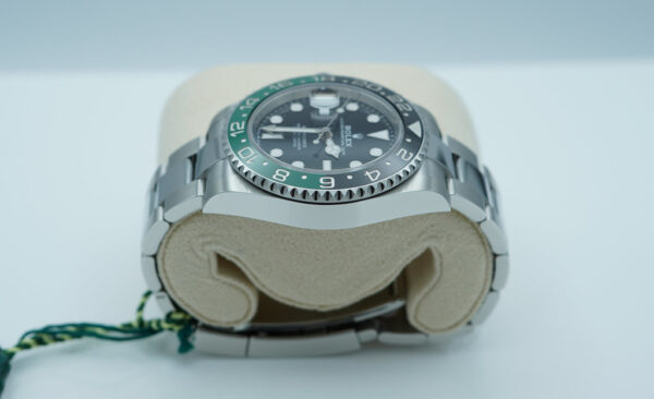 BRAND NEW Rolex 126720VTNR GMT MASTER 2 LEFTY SPRITE GREEN BLACK BEZEL 2024 FULL SET - Image 4