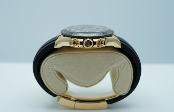 Rolex 116518LN DAYTONA YELLOW GOLD PAUL NEWMAN DIAL OYSTERFLEX 2021 FULL SET - Image 3