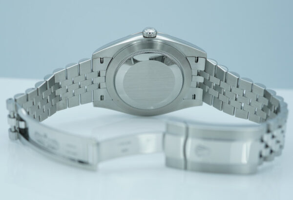 Rolex 126334 DATEJUST 41 FLUTED BEZEL BLUE STICK DIAL JUBILEE WARRANTY FULL SET - Image 7