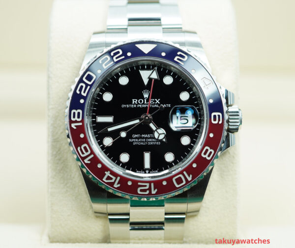 Rolex 126710BLRO PEPSI GMT MASTER II RED BLUE BEZEL OYSTER 2023 FULL SET