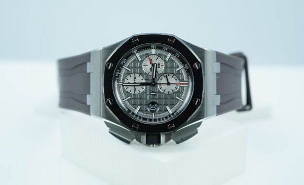 Audemars PIGUET ROYAL OAK OFFSHORE 26400IO TITANIUM CERAMIC 2020 WARRANTY FULL SET - Image 9