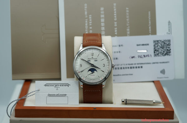 Jaeger-LeCoultre MASTER CONTROL CALENDAR 4148420 40MM WARRANTY FULL SET - Image 2