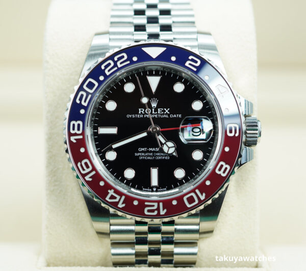 BRAND NEW Rolex 126710BLRO PEPSI GMT MASTER II RED BLUE JUBILEE BAND 2024 FULL SET