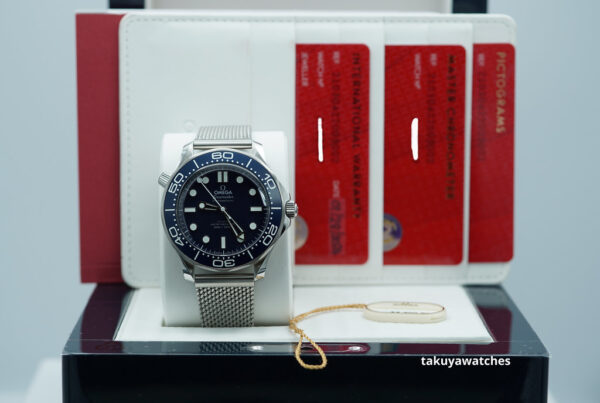 OMEGA SEAMASTER DIVER 300M 007 JAMES BOND 60th ANNIVERSARY 2024 COMPLETE SET - Image 2