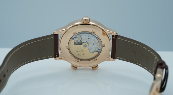Patek PHILIPPE 5524R 18K ROSE GOLD CALATRAVA PILOT TRAVEL TIME COMPLETE SET - Image 8
