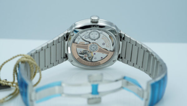 BRAND NEW H. Moser & Cie STREAMLINER CENTRE SECONDS MATRIX GREEN FUMÉ DIAL FULL SET - Image 9