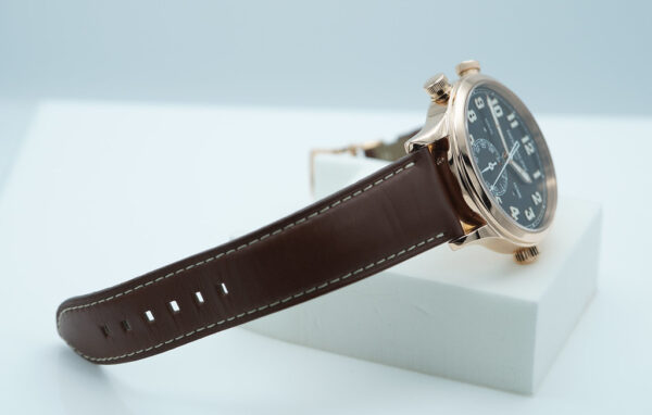 Patek PHILIPPE 5524R 18K ROSE GOLD CALATRAVA PILOT TRAVEL TIME COMPLETE SET - Image 5