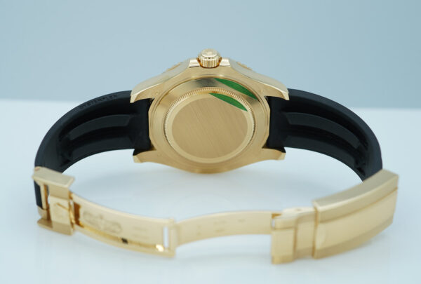 Rolex 226658 YACHTMASTER 42 YELLOW GOLD OYSTERFLEX 2024 WARRANTY COMPLETE SET - Image 8