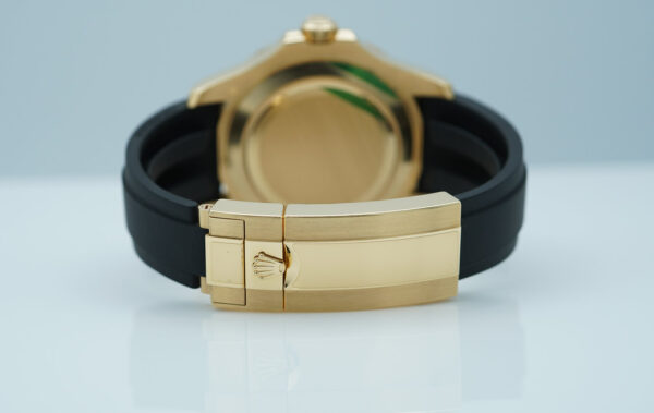 Rolex 226658 YACHTMASTER 42 YELLOW GOLD OYSTERFLEX 2024 WARRANTY COMPLETE SET - Image 7