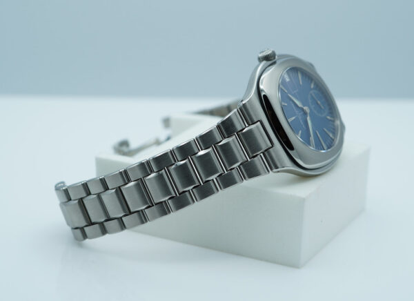 BRAND NEW Laurent Ferrier SPORT AUTO TITANIUM BLUE DIAL 2024 WARRANTY COMPLETE SET - Image 6