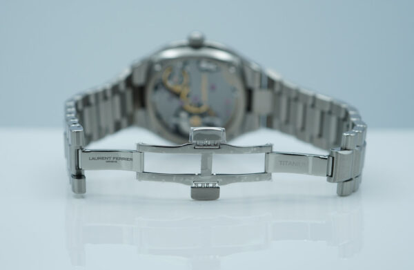 BRAND NEW Laurent Ferrier SPORT AUTO TITANIUM BLUE DIAL 2024 WARRANTY COMPLETE SET - Image 8