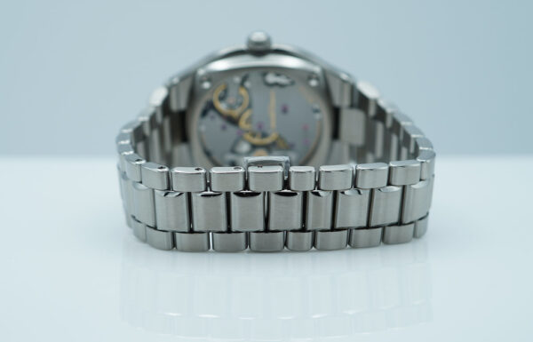 BRAND NEW Laurent Ferrier SPORT AUTO TITANIUM BLUE DIAL 2024 WARRANTY COMPLETE SET - Image 7