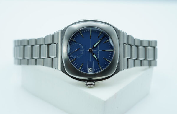 BRAND NEW Laurent Ferrier SPORT AUTO TITANIUM BLUE DIAL 2024 WARRANTY COMPLETE SET - Image 11