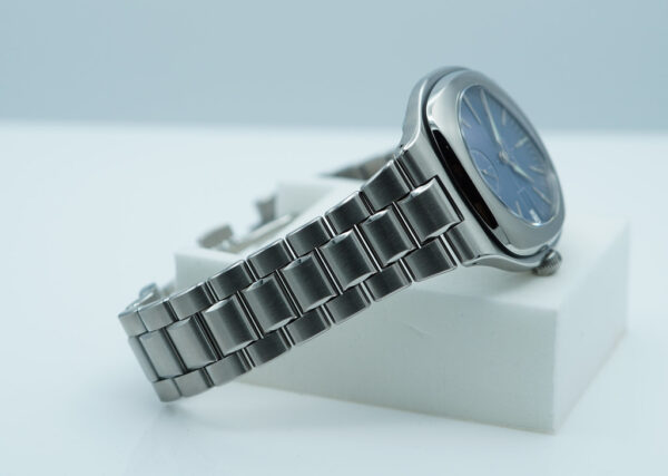 BRAND NEW Laurent Ferrier SPORT AUTO TITANIUM BLUE DIAL 2024 WARRANTY COMPLETE SET - Image 5
