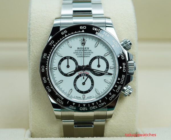 Rolex 126500LN DAYTONA STAINLESS STEEL WHITE DIAL NEW MODEL 2024 FULL SET