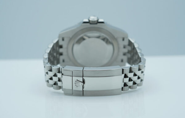 Rolex 126710BLNR GMT MASTER 2 BLACK BLUE BEZEL JUBILEE 2022 WARRANTY FULL SET - Image 7