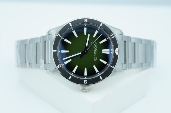 BRAND NEW H. Moser & Cie PIONEER RB CENTRE SECONDS C.02 FOR COLLECTIVE GREEN FUMÉ DIAL LIMITED FULL SET - Image 9
