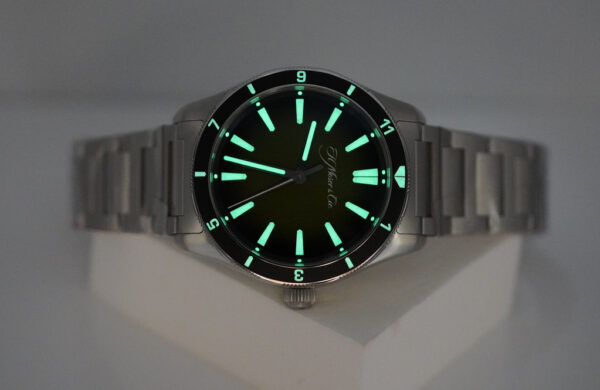 BRAND NEW H. Moser & Cie PIONEER RB CENTRE SECONDS C.02 FOR COLLECTIVE GREEN FUMÉ DIAL LIMITED FULL SET - Image 11