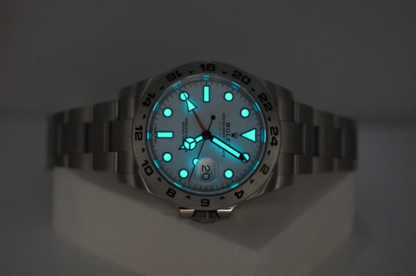 Rolex 216570 EXPLORER 2 WHITE POLAR DIAL 42MM 2020 WARRANTY FULL SET - Image 11