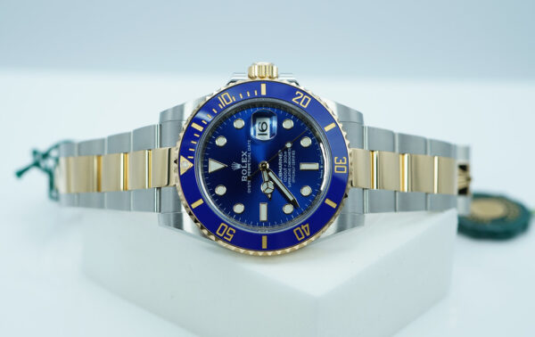 NEW Rolex 126613LB SUBMARINER BLUESY YELLOW GOLD STEEL BLUE DIAL 2023 FULL SET - Image 10