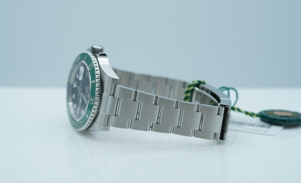 NEW Rolex 126610LV SUBMARINER GREEN MK1 BEZEL BLACK DIAL 2023 41MM FULL SET - Image 5