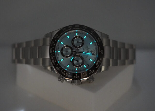Rolex 116506 PLATINUM COSMOGRAPH DAYTONA ICE BLUE DIAL 2023 COMPLETE SET - Image 11