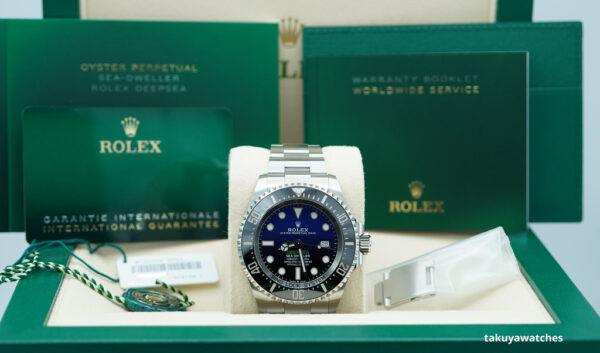 Rolex 126660 DEEPSEA D BLUE DIAL JAMES CAMERON 2021 WARRANTY FULL SET - Image 2