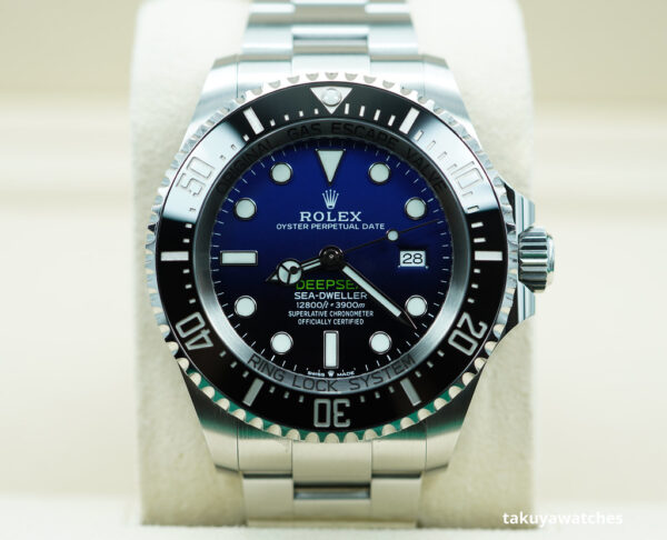 Rolex 126660 DEEPSEA D BLUE DIAL JAMES CAMERON 2021 WARRANTY FULL SET