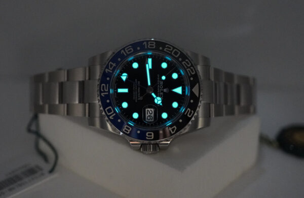 BRAND NEW Rolex 126710BLNR GMT MASTER II BLACK BLUE BEZEL NEW MODEL 2024 FULL SET - Image 11
