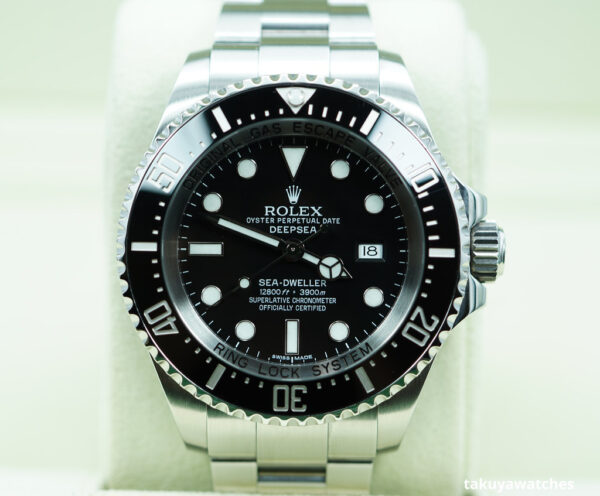 Rolex 116660 DEEPSEA SEADWELLER BLACK DIAL RSC SERVICED WARRANTY FULL SET