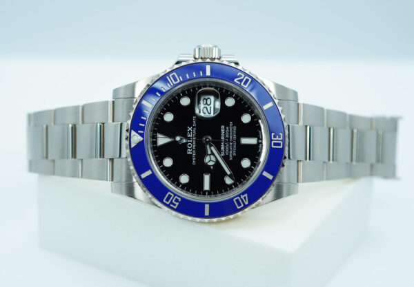 Rolex 126619LB SUBMARINER 41 18K WHITE GOLD BLUE BEZEL 2021 WARRANTY FULL SET - Image 10