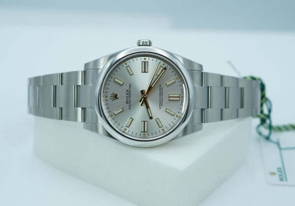NEW Rolex 124300 OYSTER PERPETUAL 41 SILVER DIAL 2023 WARRANTY COMPLETE SET - Image 10