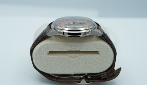 Patek PHILIPPE 5320G PERPETUAL CALENDAR WHITE GOLD SALMON DIAL 2023 FULL SET - Image 4
