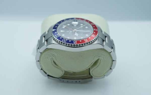 Rolex 16710 GMT MASTER 2 COKE 3186 ERROR DIAL EXTRA PEPSI INSERT FULL SET - Image 4