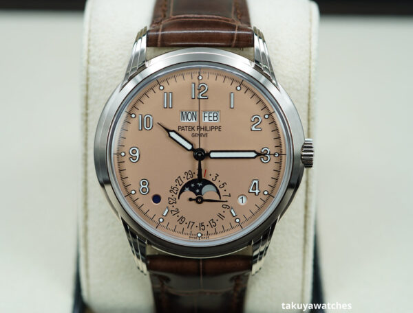 Patek PHILIPPE 5320G PERPETUAL CALENDAR WHITE GOLD SALMON DIAL 2023 FULL SET