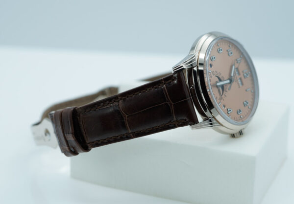 Patek PHILIPPE 5320G PERPETUAL CALENDAR WHITE GOLD SALMON DIAL 2023 FULL SET - Image 5